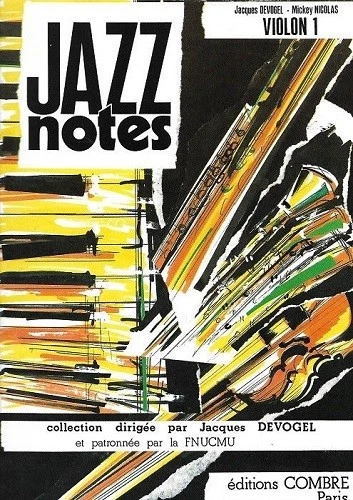 Partition violon - Jacques Devogel - Jazz notes - Volume 1