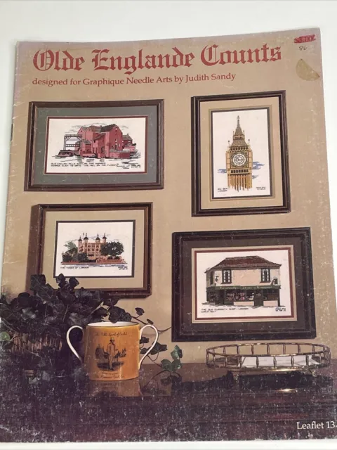 Graphique Needle Olde Englande Counts Tower of London Cross Stitch Pattern