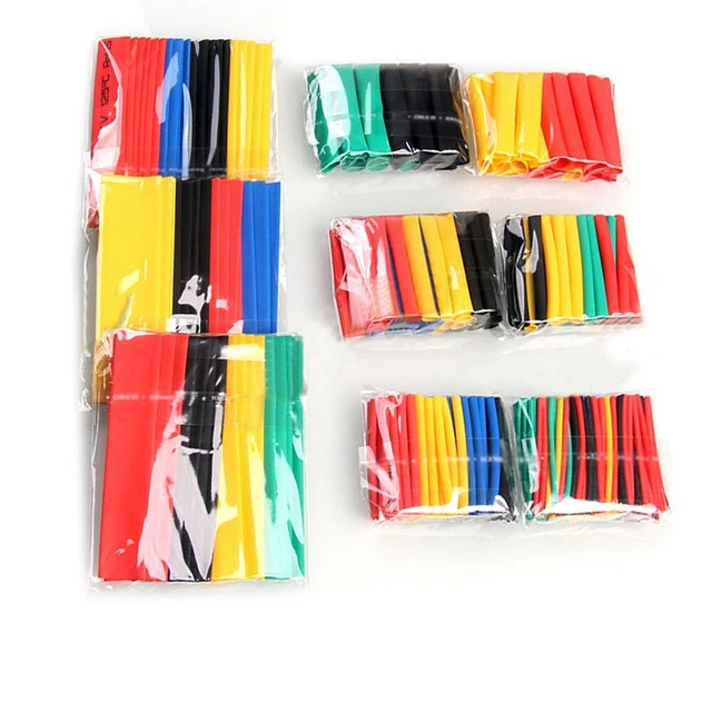 Tubo Termoretraibile Giallo 1,5mm (1/16") 50 Piedi | Poliolefina 2:1, IP67, UL