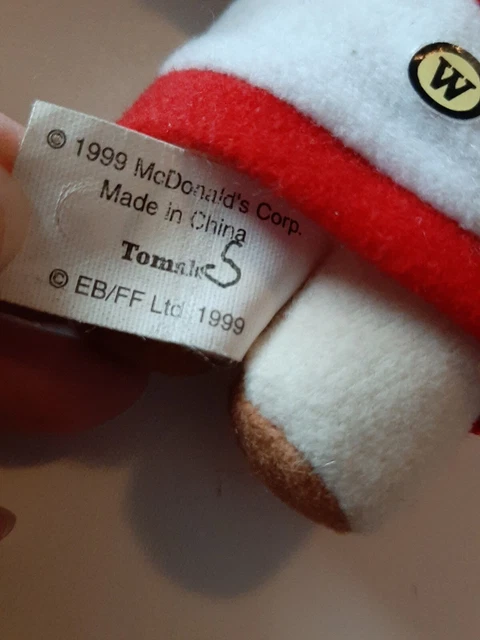 Wombles McDonalds Small Happy Meal Toys x3 3