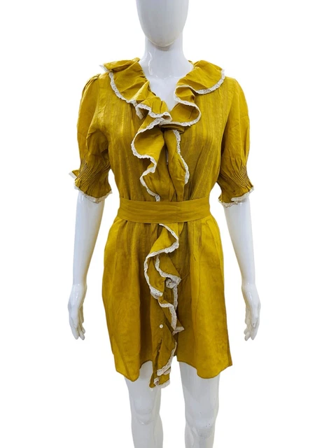 Robe Missoni Milano Maille Crochet Multicolore Iconique - Taille 38 Occasion Parfaite
