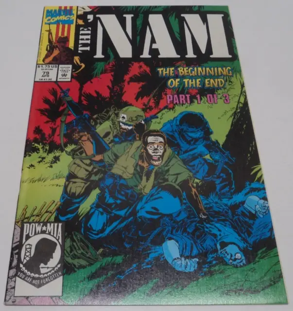 'NAM #79 (Marvel Comics 1993) Michael Golden cover (FN/VF) RARE LATER ISSUE