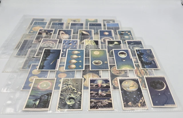 WILLS CIGARETTE CARDS Romance Of The Heavens 1928 (50 Cards) COMPLETE  Excellent £49.00