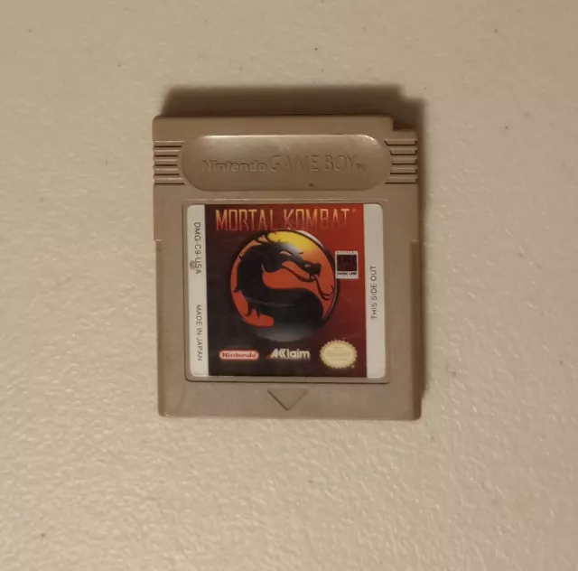 Mortal Kombat (Nintendo Game Boy, 1993) [Loose]
