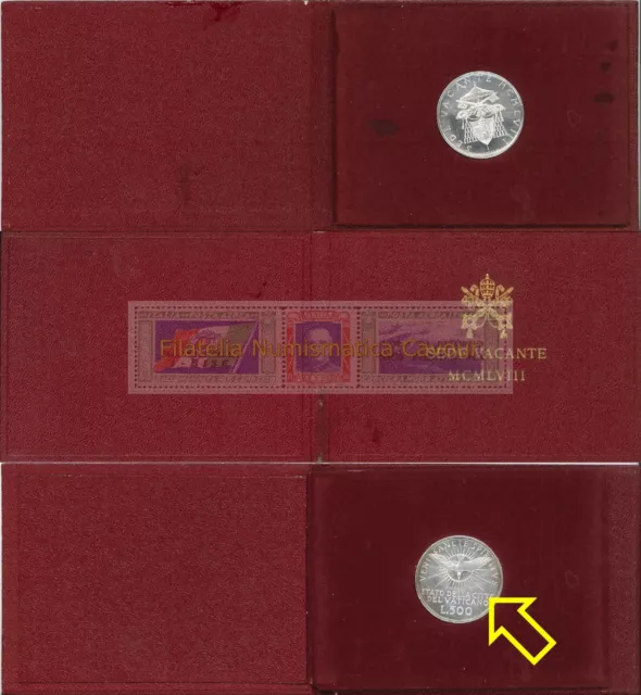VATICANO - 1958 FDC (Sede Vacante con accento su citta')