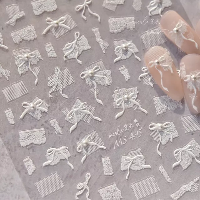 Crystal Diamond Nail Art Decal Adhesive Slider  DIY Manicure Decor