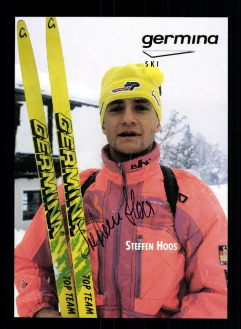 Steffen Hoos Autogrammkarte Original Signiert Skispringen + A 201823