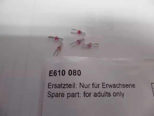 5 x Ersatzlampen ( Märklin/Trix 610080 ) Glühlampe hell 22V Neuware