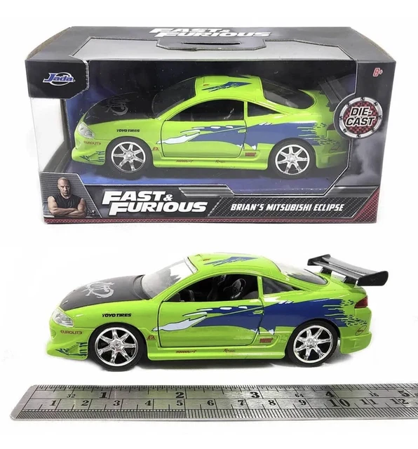 Miniatura MITSUBISHI ECLIPSE BRIAN´S JADA TOYS 1.32 - Estação Hobby