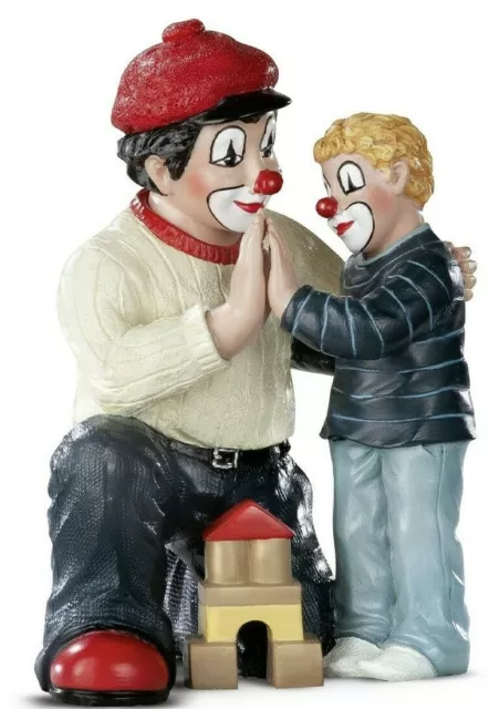 Gilde Clown Handbemalte Sammlerfigur Figur des Jahres 2021 "Gib mir fünf" 10274