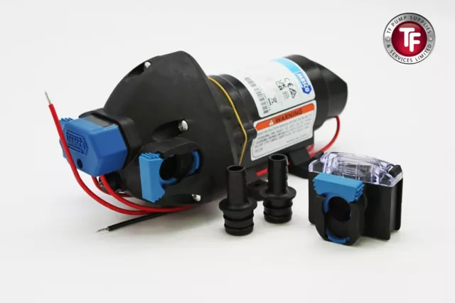 Jabsco Par Max 2 Pressure-Controlled Pump 31295-3512-3A 7.6 LPM 12 v D.C