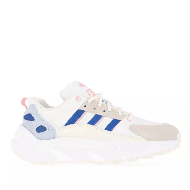 Women's adidas Originals ZX 22 BOOST Lace up Casual Trainers in White