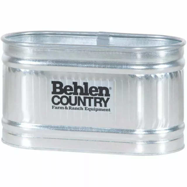 NEW! Behlen Country Steel Stock Tank Round End Approximately 90 Gallon!!