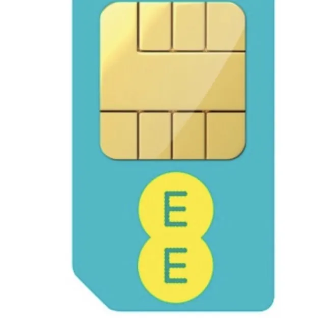 EE Sim Card Pay As You Go £10 Pack 4GB Data Unlimited SMS Mini Micro & Nano PAYG