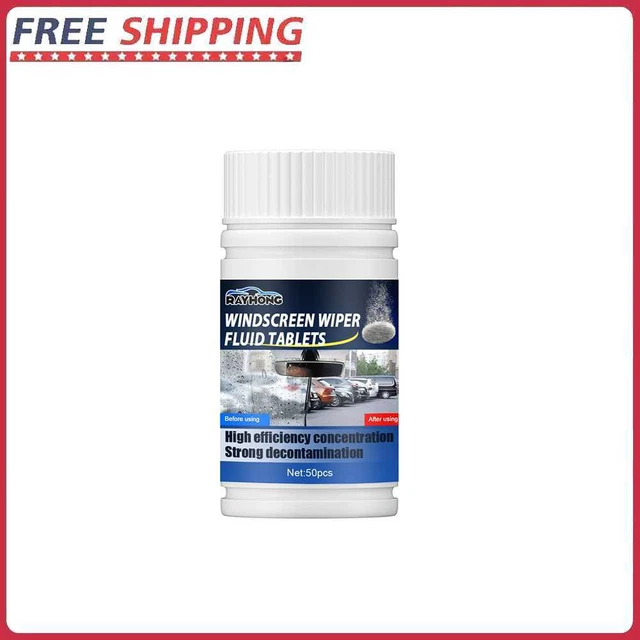 Tablets Car Wiper Cleaner Effervescent Automobile Glass Water Dust Soot Remover