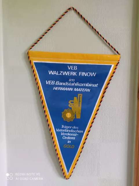 Wimpel, DDR, VEB Walzwerk Finow