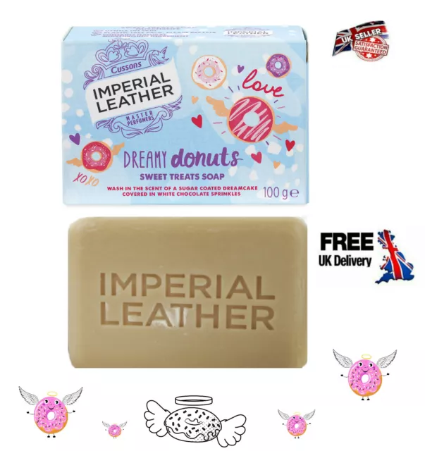 Cussons Imperial Leather Dreamy Donuts Sweet Treat Soap Bar 100g