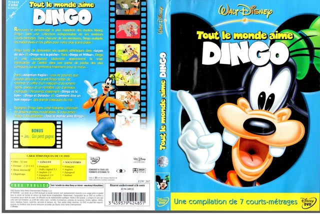 DVD Tout le monde aime Dingo | Disney | Anime | Lemaus
