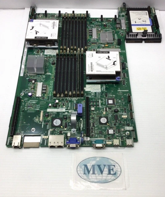 IBM 43V7072 49Y6498 49Y5348 49Y4820 49Y5341 X3550 M2 2xCPU 1GB RAM MOTHERBOARD