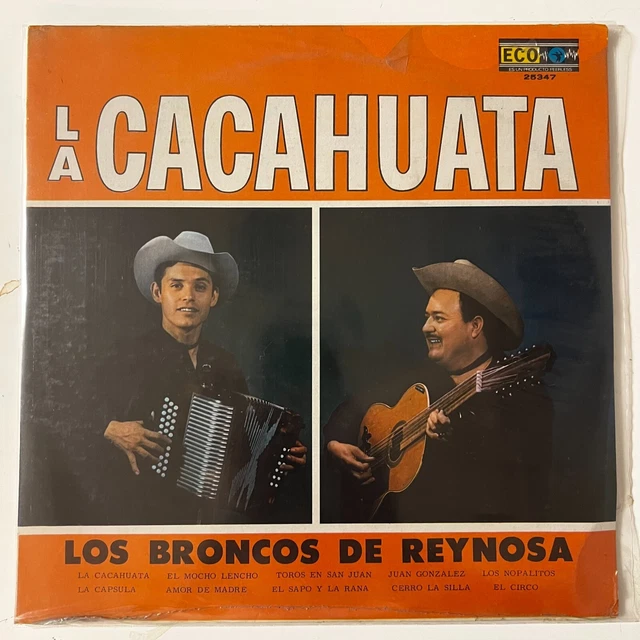 Los Broncos De Reynosa, La Cacahuata, 1957 Mexican Lp Factory Sealed, Norteño