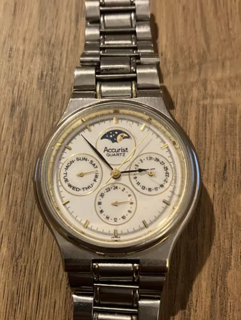 Accurist sales moonphase watch