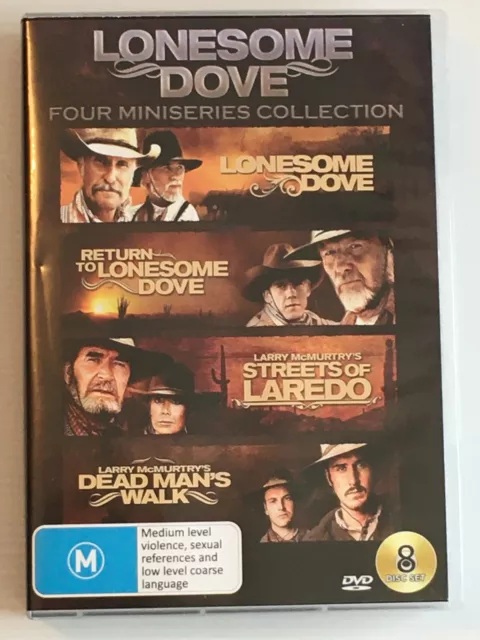 Lonesome Dove - Four Miniseries Collection - DVD 8 Disc Set Region 4