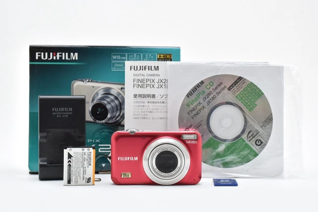 FUJIFILM FINEPIX JX280 レッド② Fuji Film FINEPIX JX280 ,14MP,5x,2.7in,RED Excellent from