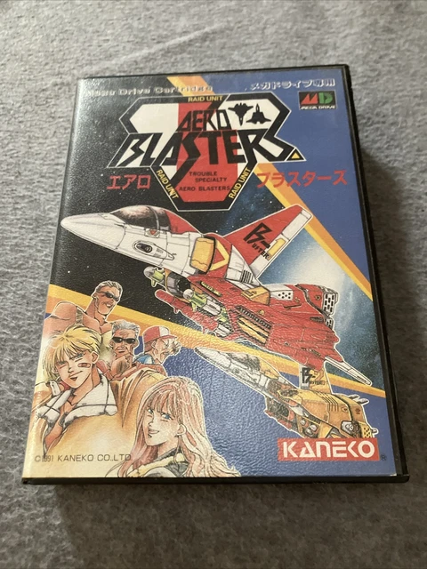 Trader Games - AERO BLASTERS RAID UNIT SEGA MEGADRIVE (MD) NTSC-JAPAN