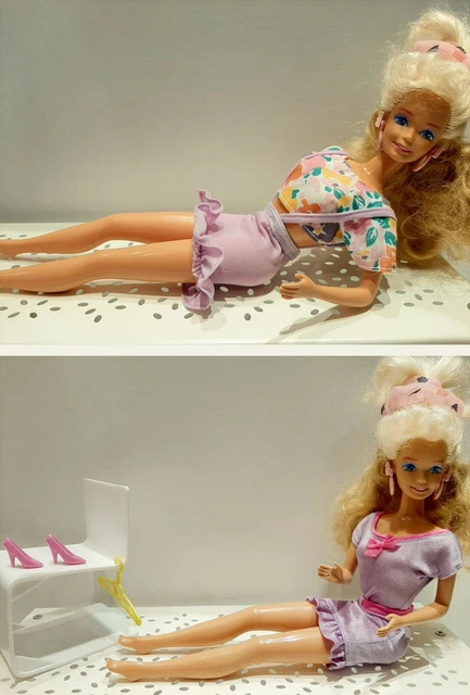 BARBIE - 2x set di abiti da giorno + accessori - anni '80 vintage - COMPLETO