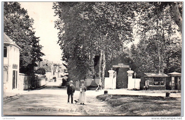 58 BOURBON LANCY - entre du parc avenue saint leger