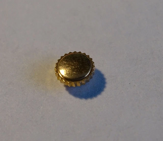 Couronne De Remontoir Plaquée Pour Montre - Tige De 0,90 Mm - Neuf Sans étiquette
