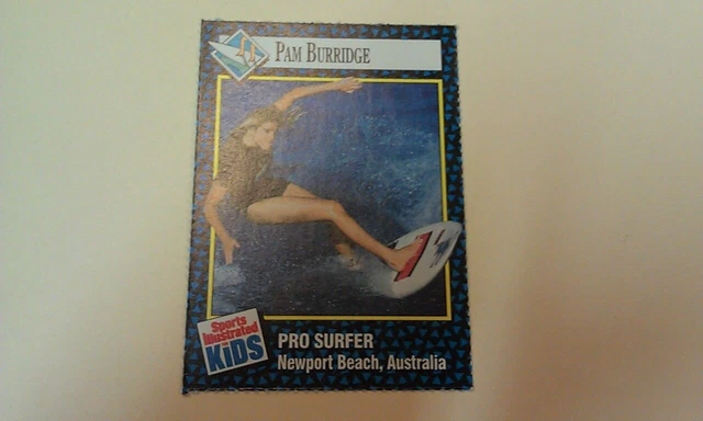 Pam Burridge Pro Surfer RC #21 Sports Illustrated for Kids SI For Kids
