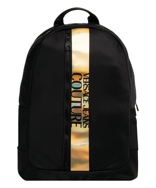 Versace Jeans Couture backpack men 75YA4B91-ZS927_G89 Black - Gold Versace Jeans Couture backpack men 75YA4B91-ZS927_G89 Black - Gold