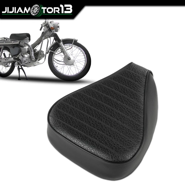 Honda CT90 CT110 Seat Cover - Black Vinyl Replacement For Trail 90/110 (1972-1986)