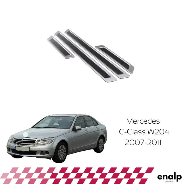 Garniture De Porte Chromée Gauche Pour Mercedes W123 Coupé - Réf. A1237280121, D'origine Allemagne