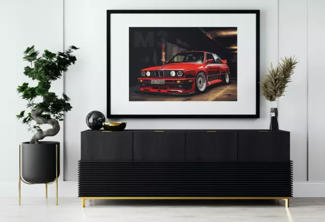 BMW M3 - HUGE choice of  CAR POSTER PRINT IMAGE A3 A4 or DIGITAL E30 E46 E36 E90