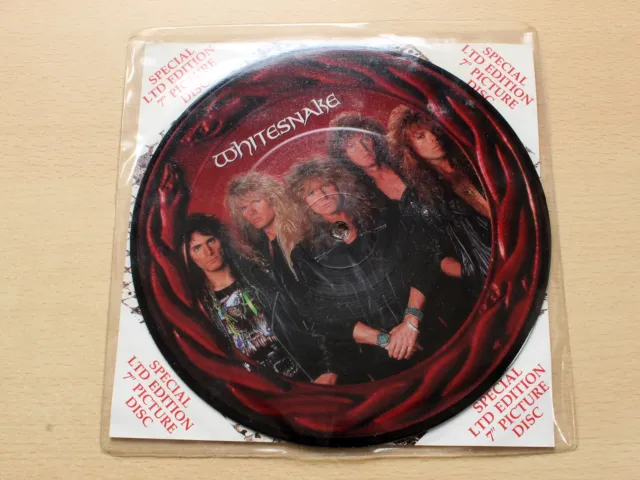 Whitesnake/The Deeper The Love/1990 Picture Disc 7" Single/Limited Edition/EX