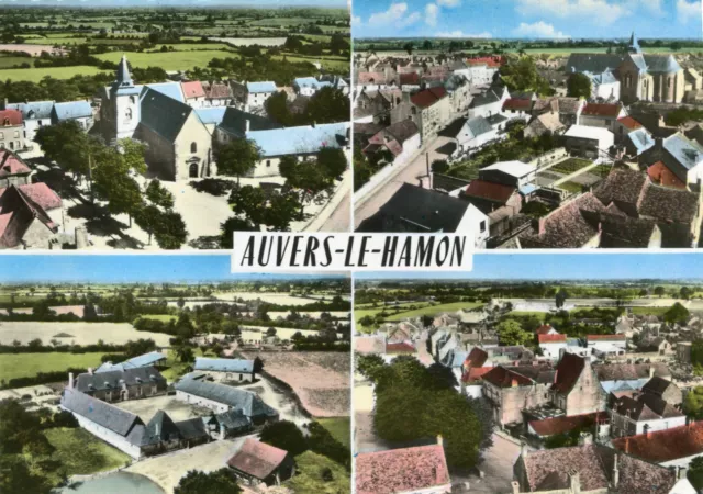 Carte AUVERS LE HAMON Multivues