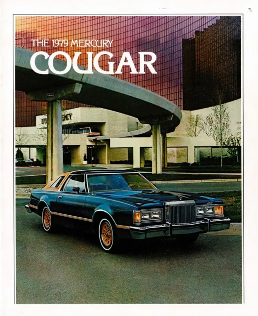 1979 Mercury Cougar XR-7 Brougham Dealer Sales Brochure