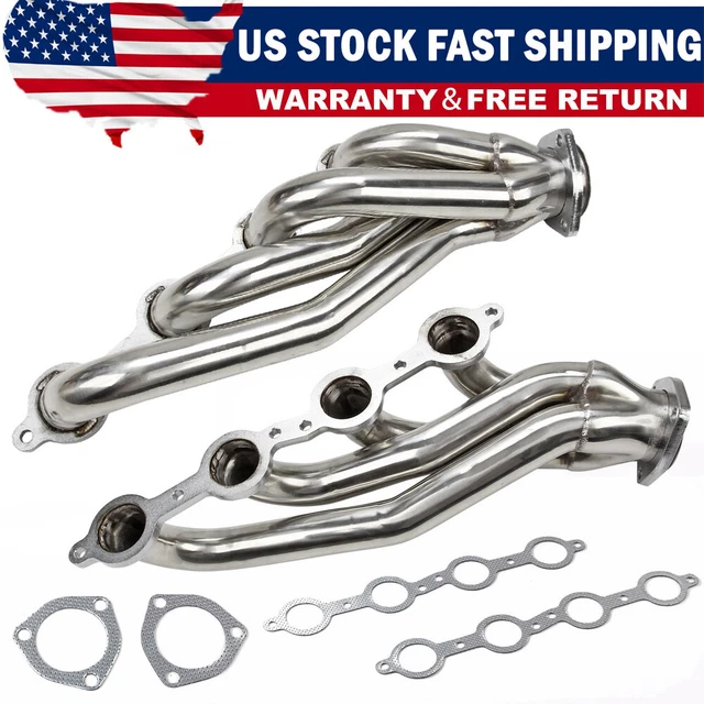 Fits Chevy Chevelle Camaro LS1 LS2 LS3 LS6 LS7 V8 Engines Steel Exhaust Headers