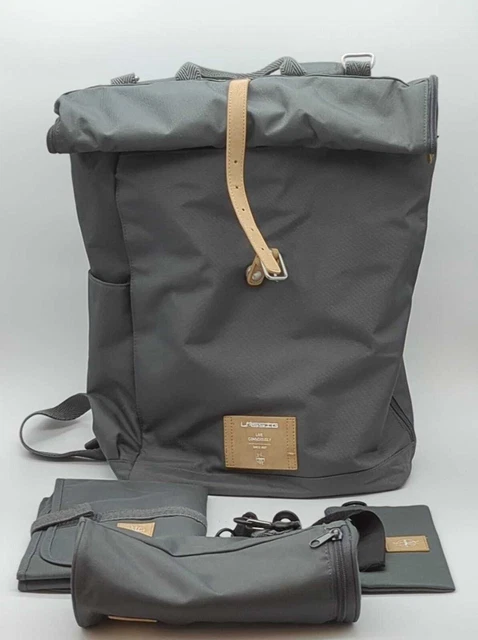Lässig Bébé Sac à Dos Pliant Avec Matelas à Langer Accessoire de Poussette