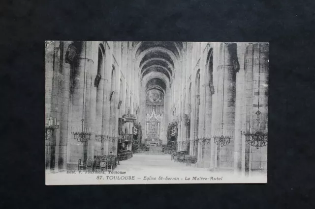 Carte Postale CPA TOULOUSE - Eglise Saint-Sernin - Le Maître-Autel