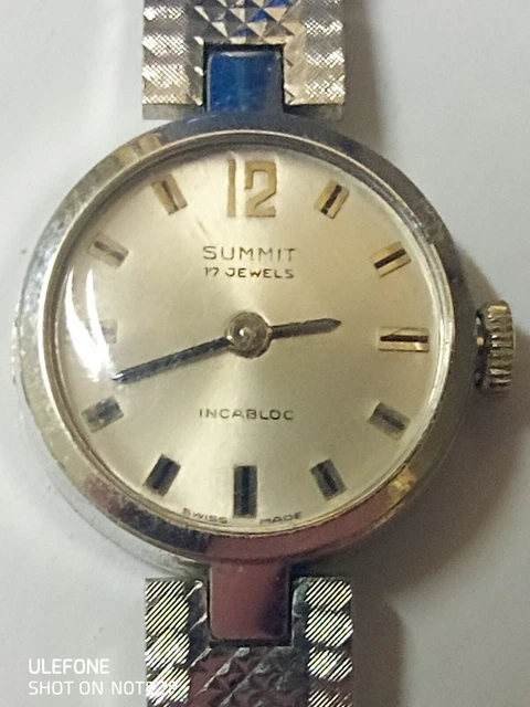 Montre Bracelet Mécanique Delkar 17 Rubis Incabloc - Swiss Made - Pour Homme - Occasion