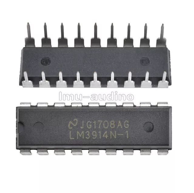 5pcs LED Display Driver IC NSC DIP-18 LM3914N-1 LM3914N-1/NOPB