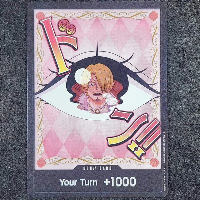 Japanese One Piece Trading Card Game One Piece CCG DON Card