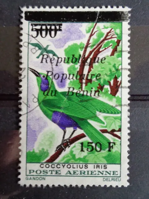 Bénin timbre du Dahomey surchargé oblitéré en bon état lot 6