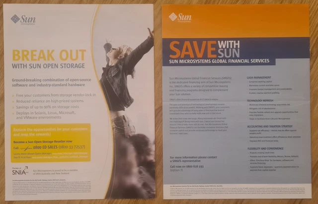 SUN Microsystems - Autumn / Winter 2009 - Product / Sales Brochure