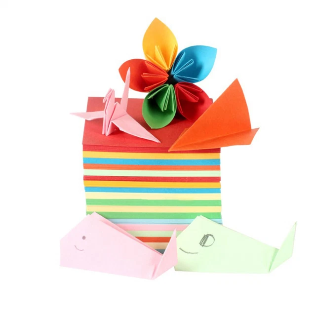 Kit De Papier Origami Pour Enfants De 8 à 12 Ans, 96 Feuilles Guides D