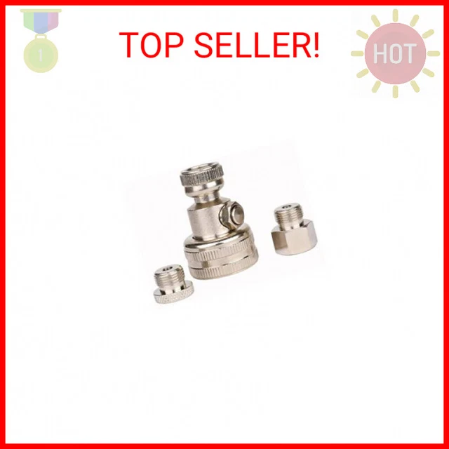 WYNNsky Tire Valve Adapter Kit, Tractor Tire Tube Air Water Adapter Valve Stem T
