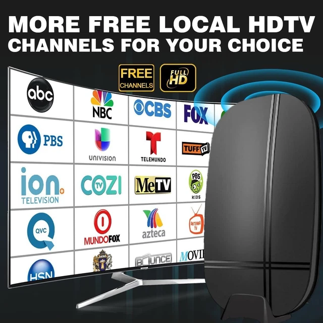 2026 UPGRADED TV Antenna for Smart Tv Indoor/Outdoor Local Channels ...
